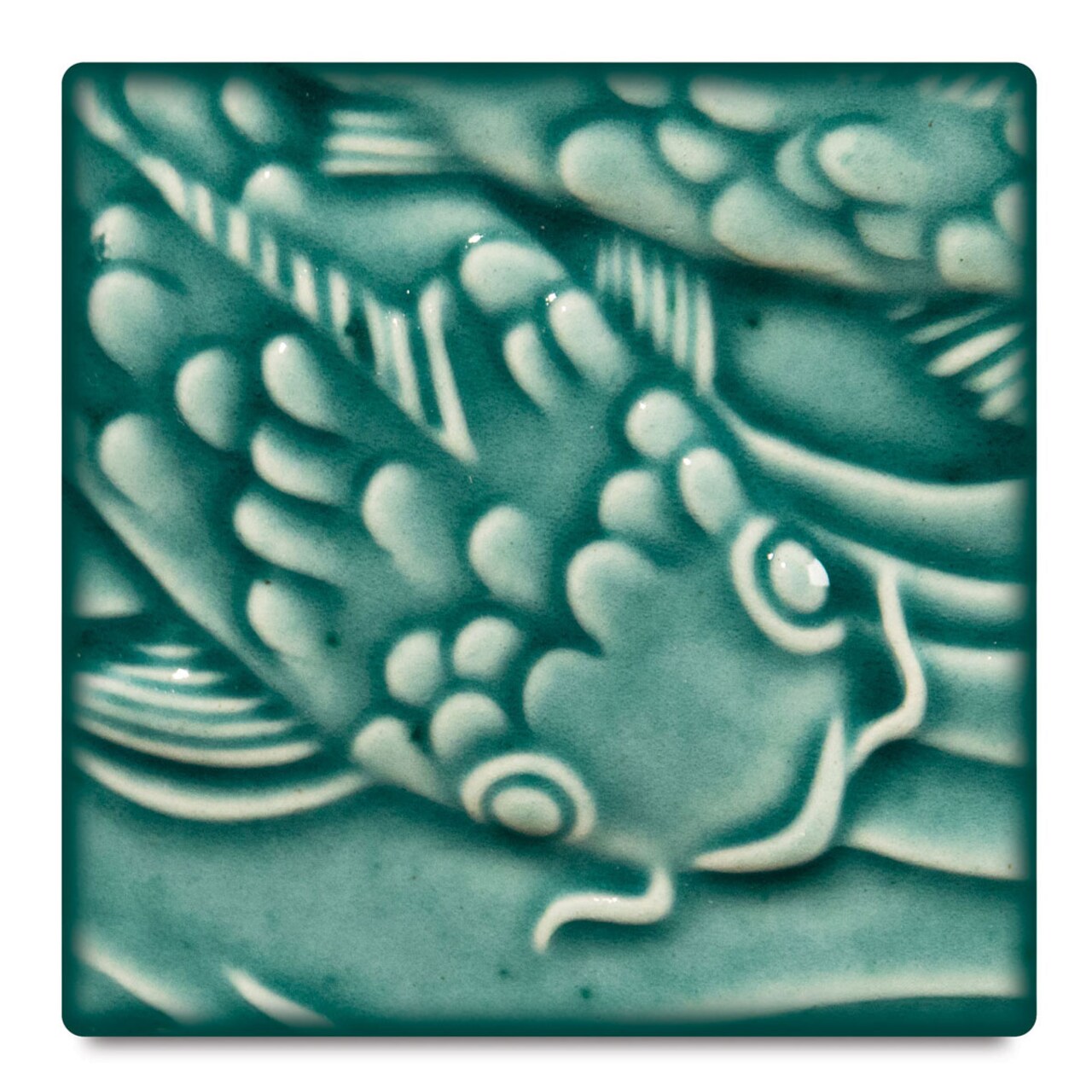 Amaco Liquid Gloss Glaze - Pint, Turquoise Green, Transparent